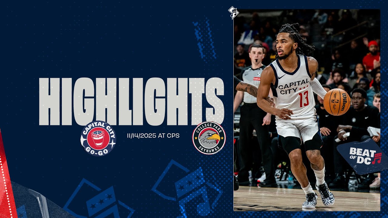 Highlights: Capital City Go-Go at College Park Skyhawks | 11.14.25