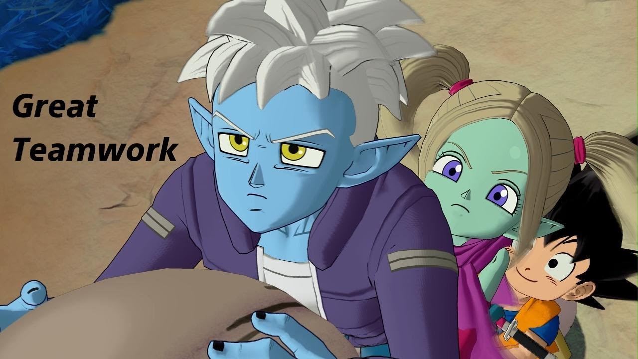 Great Teamwork DRAGON BALL GEKISHIN SQUADRA Gameplay