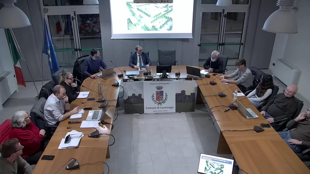 6° seduta del 30-01-2025 Consiglio comunale del comune di Cavernago