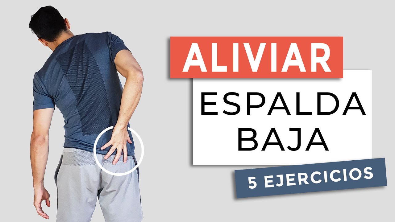 5 EJERCICIOS para Aliviar los Dolores de Espalda Baja