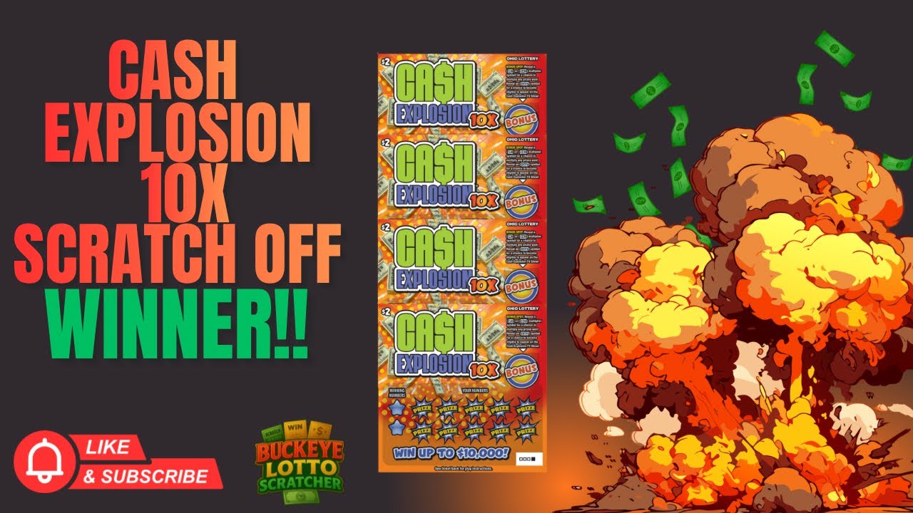 💥💥WINNER!! CASH EXPLOSION SCRATCH OFF TICKETS!! Ohio Lottery!!🍀🍀 #win #winner #lottery #money #lucky