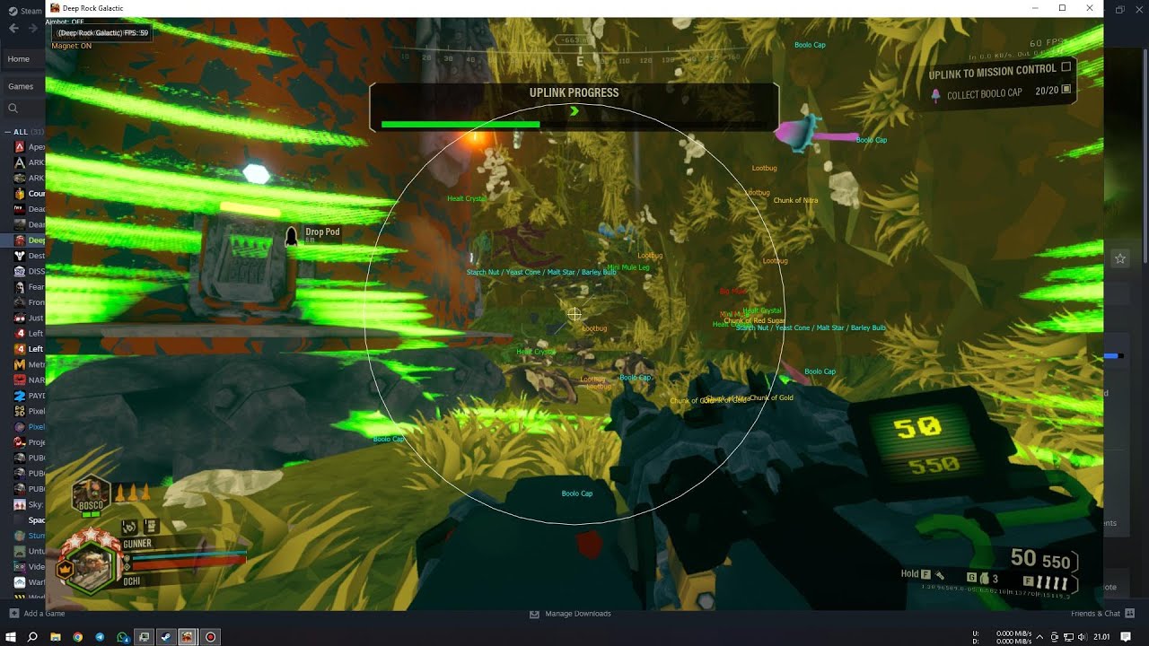 Deep Rock Galactic : ESP | Aimbot | Fly Hack | Fullbright | Magnet