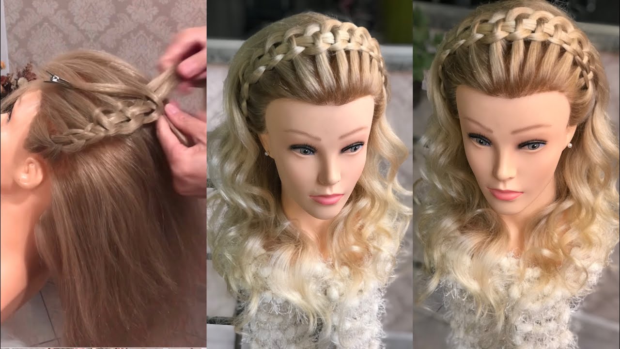 ✨Tiara de tran&ccedil;a passa cinto🤍#braidstutorial #braidstyles #tran&ccedil;as #braids #penteadosrapidos #braid