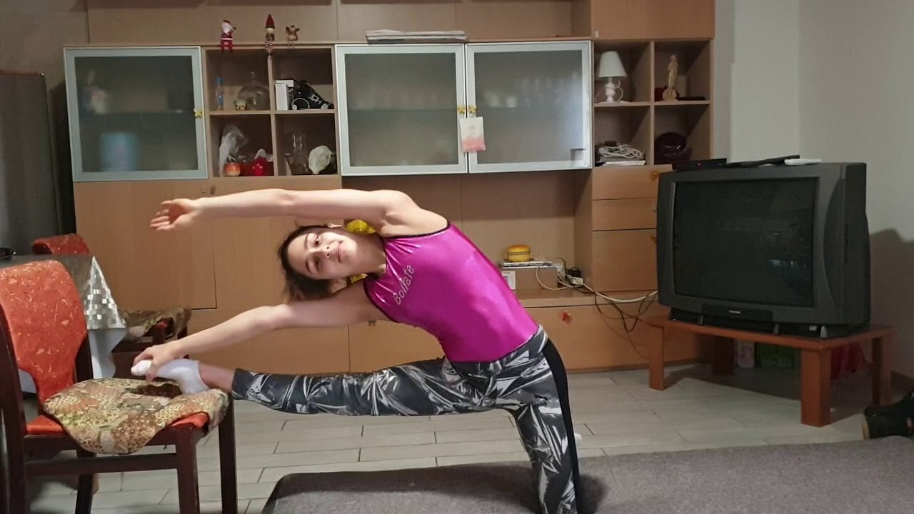 FLEXIBILITY STRETCHES A CASA!!! allenamento tutorial ginnastica artistica CSB