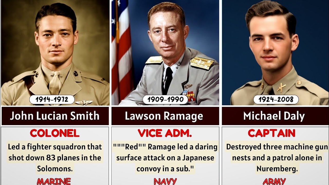 Medal of Honor Heroes of WWII | Ranking 