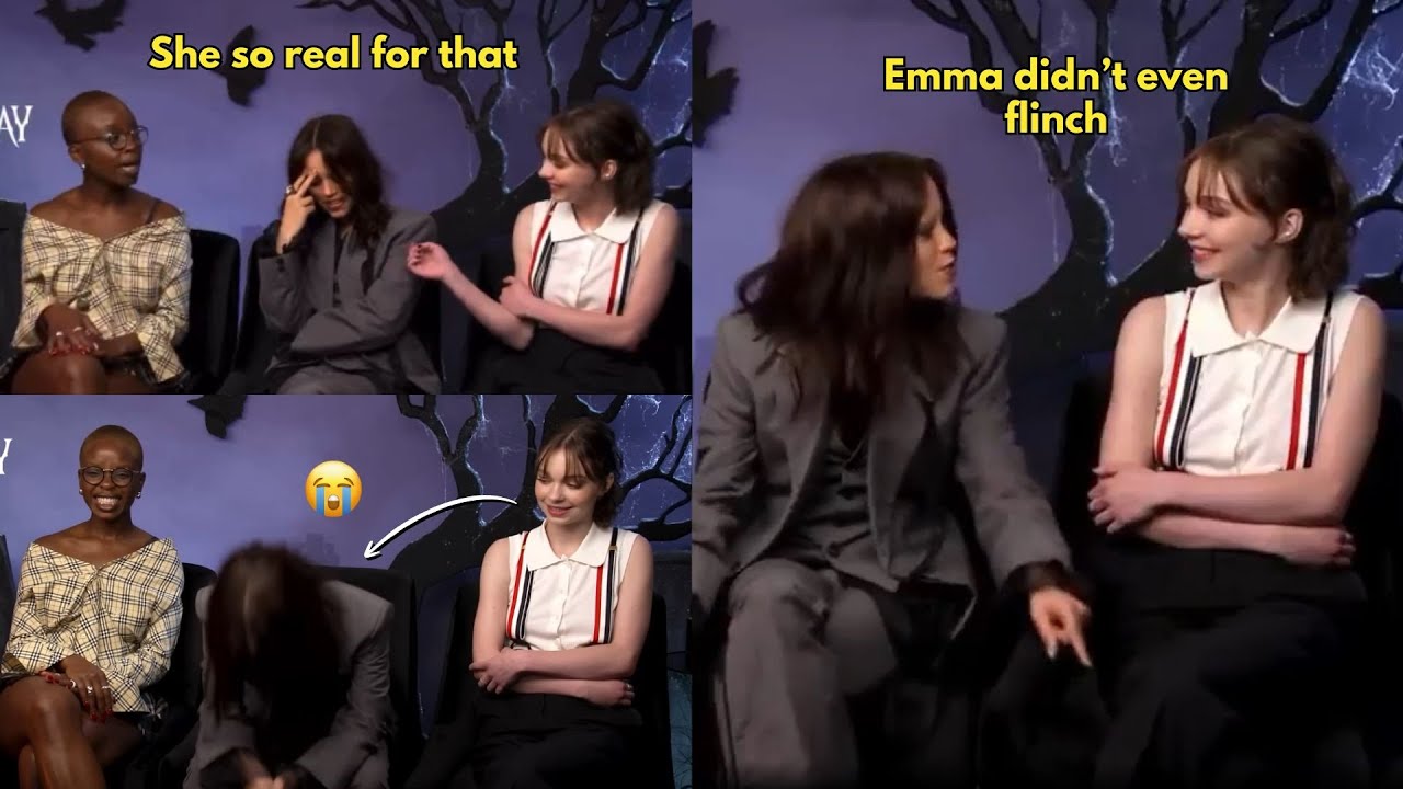 Обожаю, когда актёрский состав признаёт глубину взаимоотношений Уэнсдей и Энид🔥