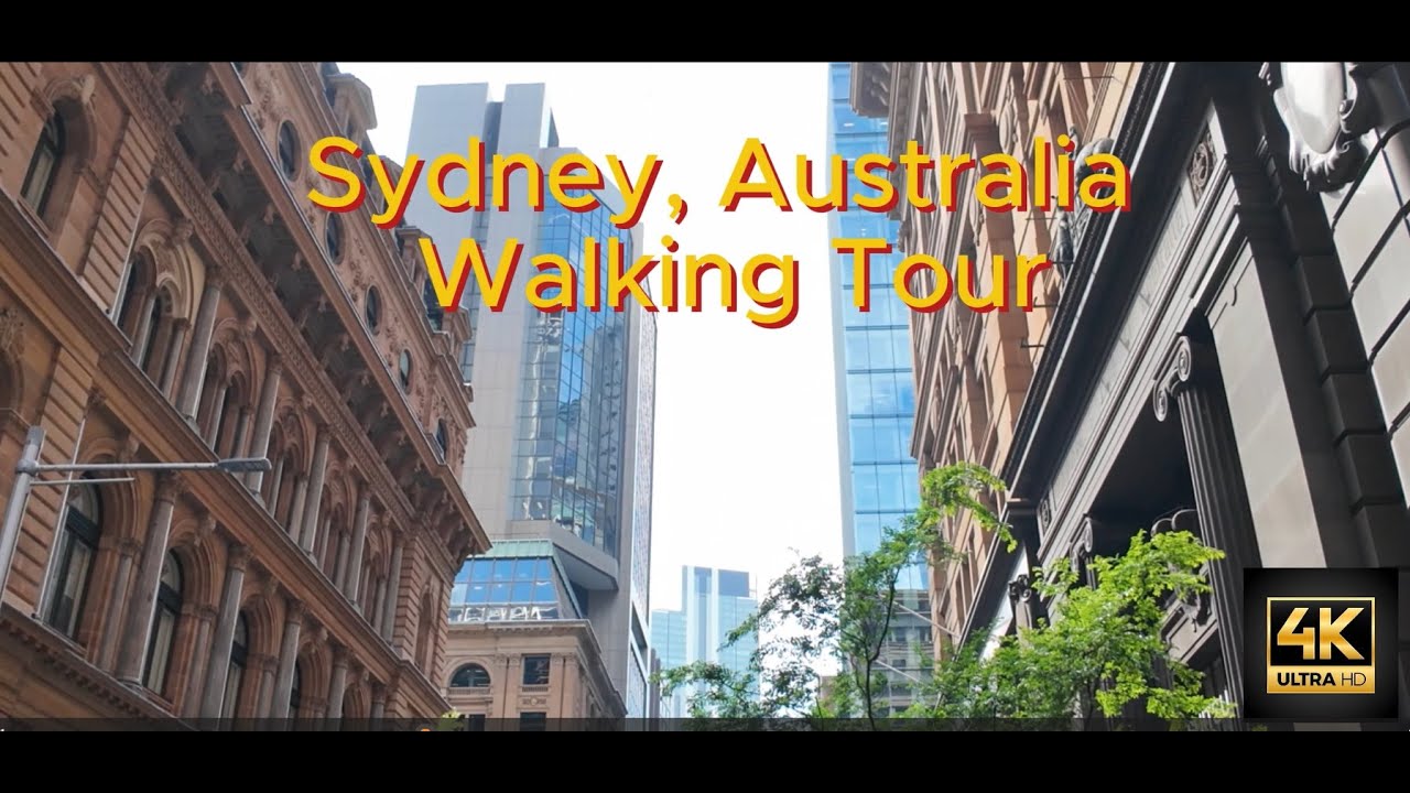 Sydney Australia Walking Tour (Market St., Pitt St., Mascot Central, Meriton Suites)
