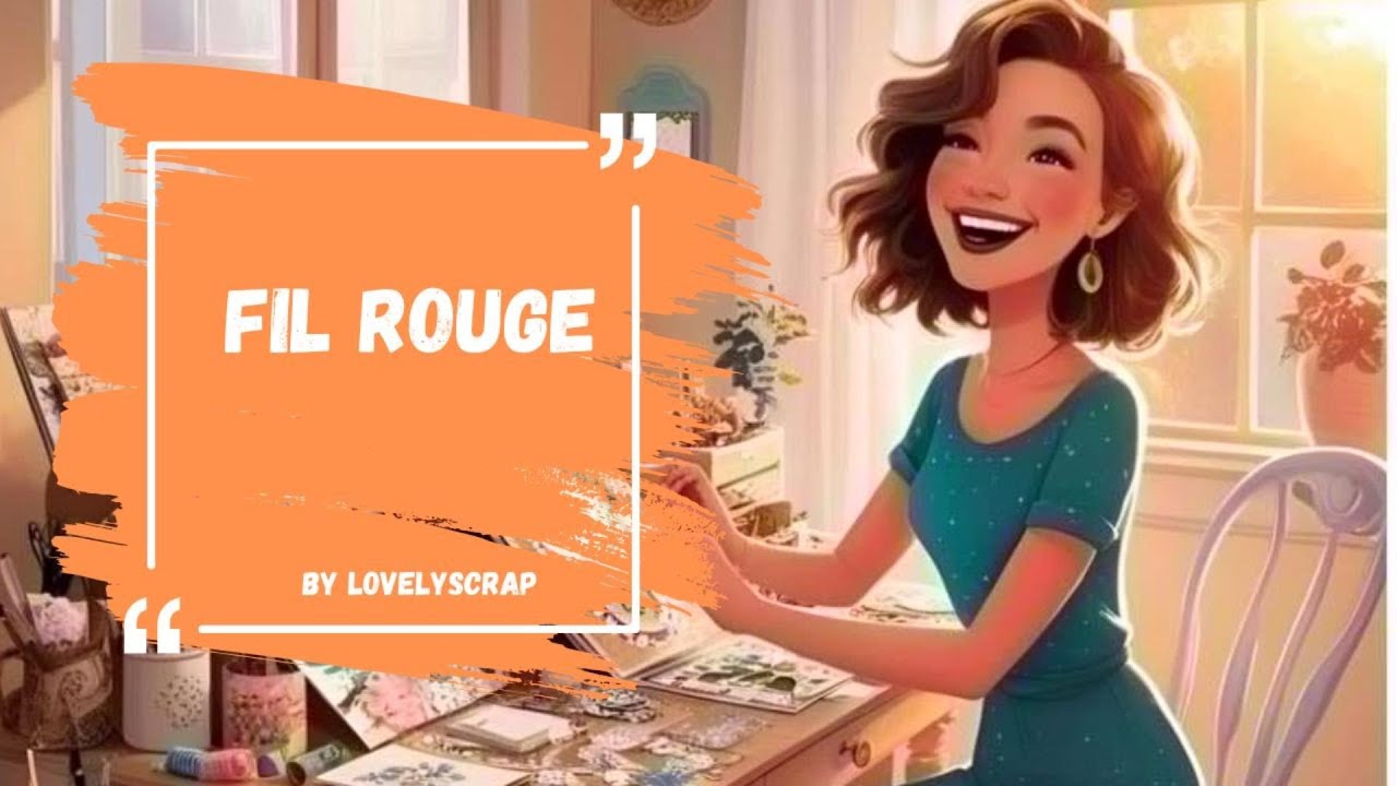 Fil rouge février 1 defi de @sophiecrea