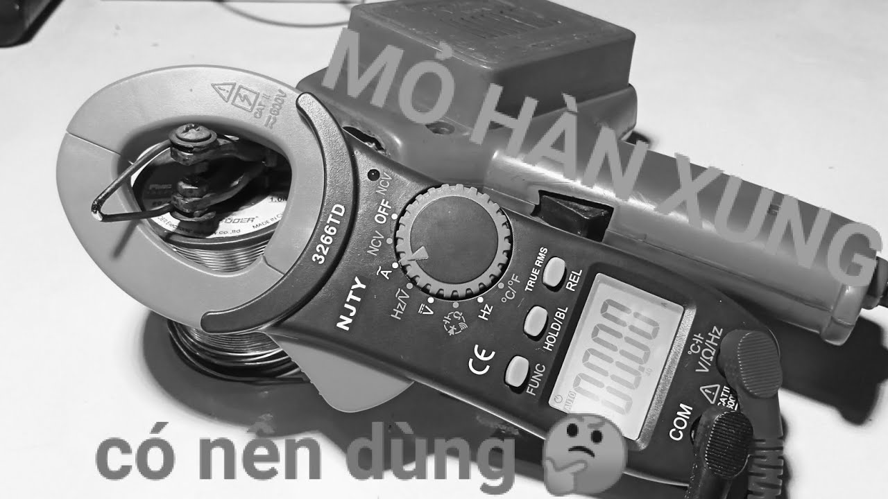 Sự thật về mỏ hàn xung . Có nên dùng khi sửa chữa điện tử.