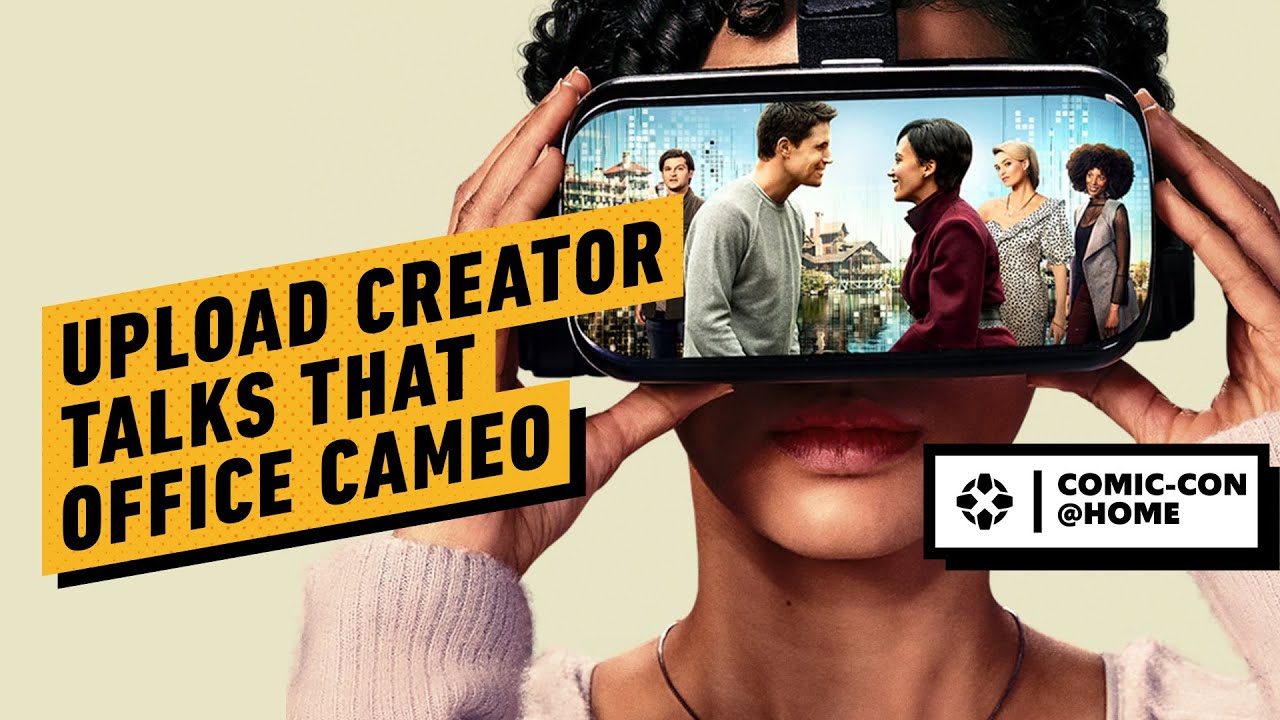 Creator of Amazon's Upload talks THAT Office Cameo | Comic Con 2020