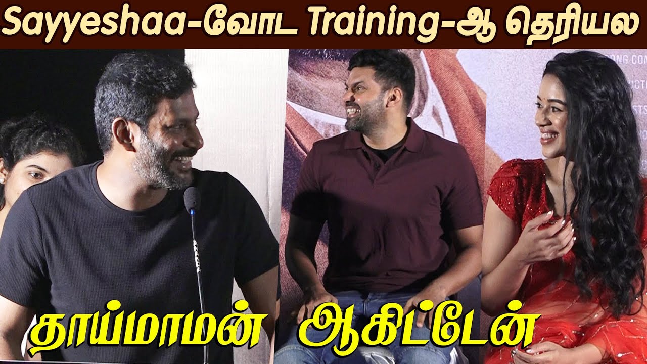 Vishal Hilariously Roasts Arya 😂🤣 | Vishal Latest Speech Enemy Press Meet | Enemy Movie | Arya Sp...