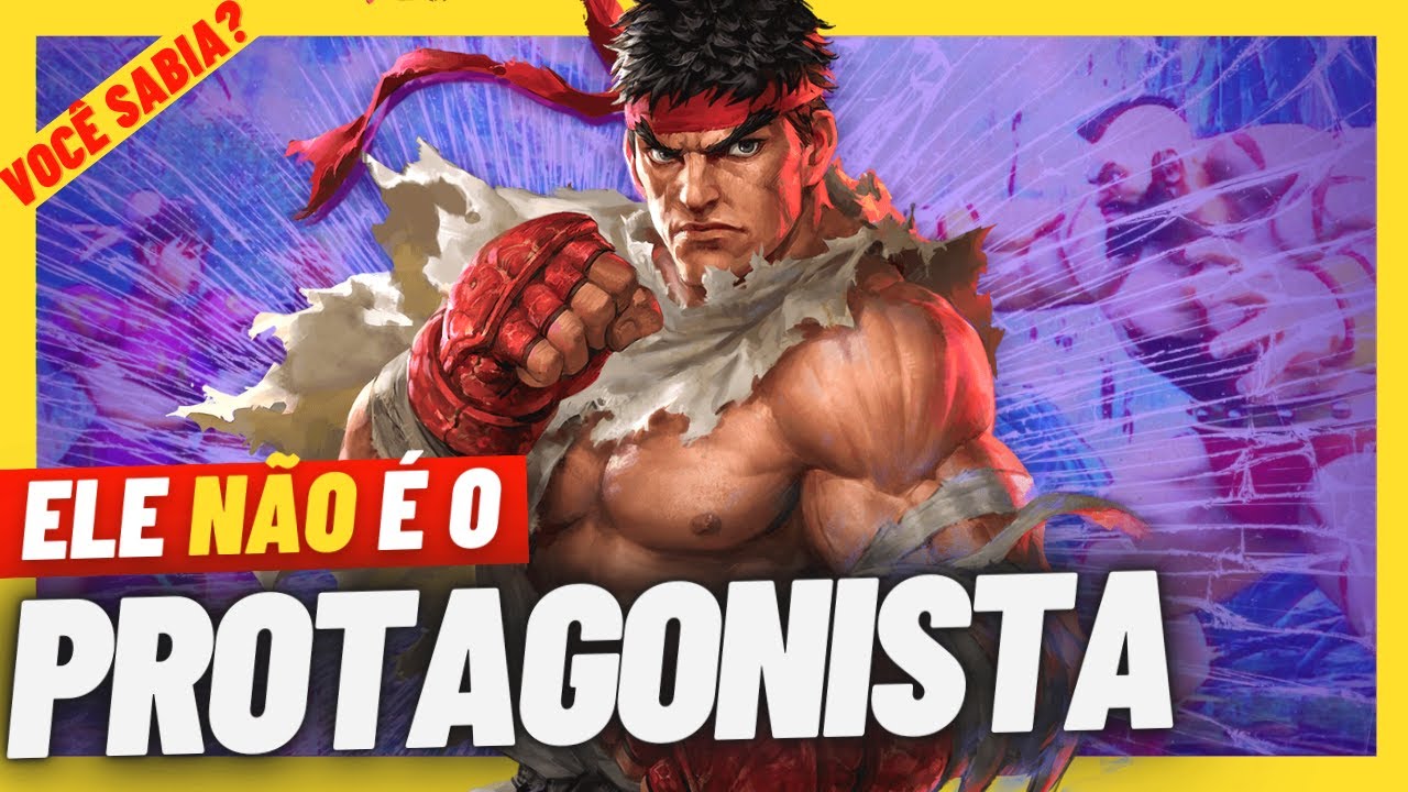 História de Street Fighter 2, 3, 4, 5, 6 e Alpha COMPLETA em 15 minutos | com @RyoranFGC