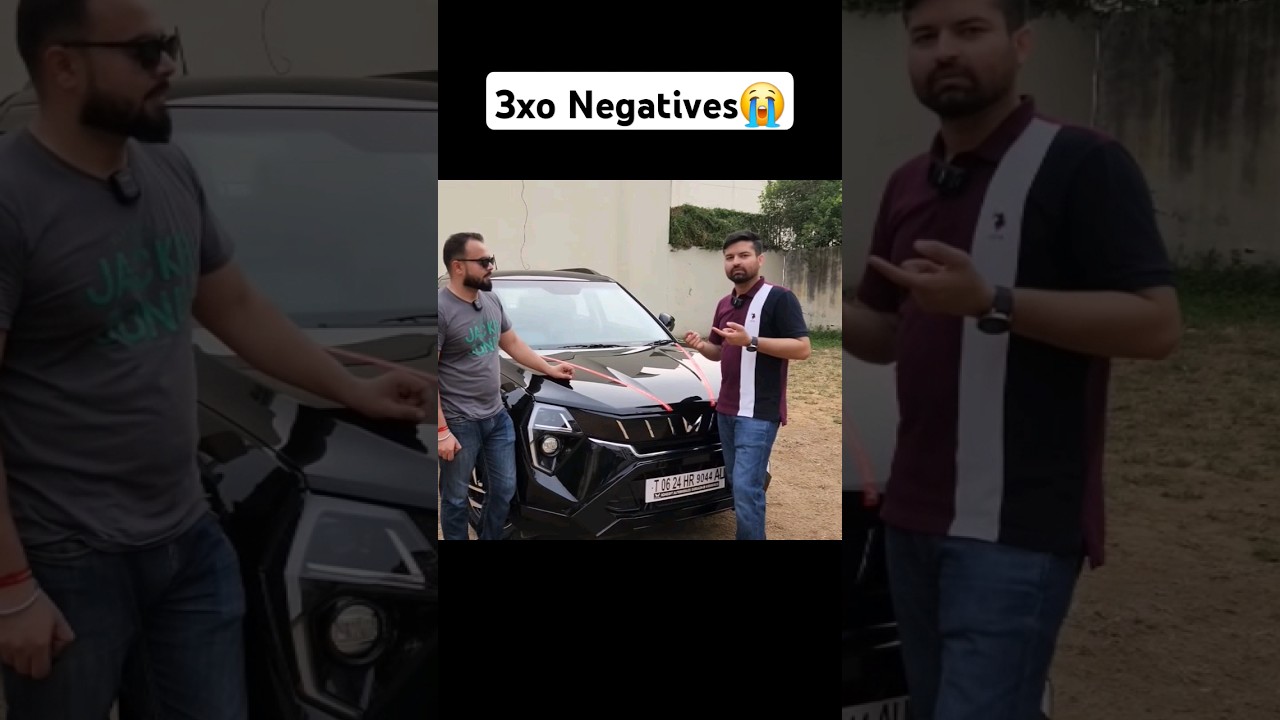 Mahindra xuv 3xo mileage negatives 😭🤔 