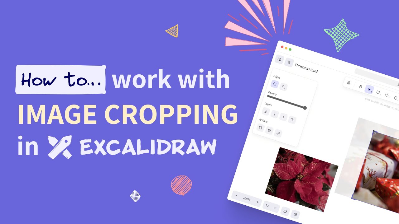 💡 How to work with IMAGE CROPPING in Excalidraw 👀 | TUTORIAL #15