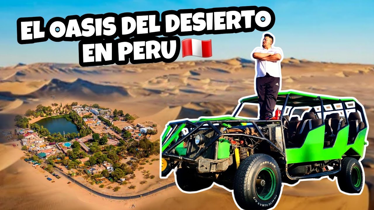 CARRERAS en EL DESIERTO | EXPLORANDO EL OASIS de la HUACACHINA #peru