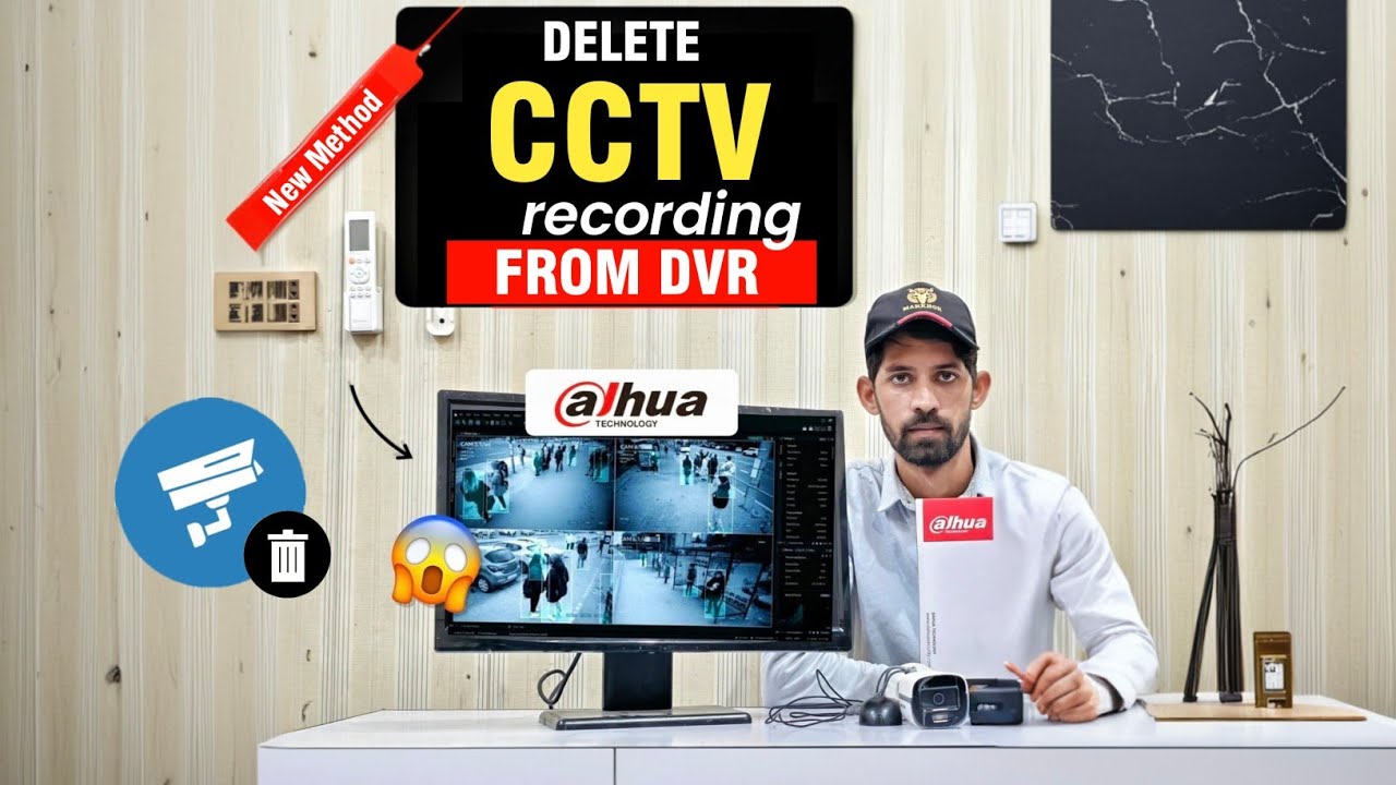 DVR Se CCTV Footage Delete Kaise Kare | DVR Se Camera Recording Delete Karne Ka Tarika 