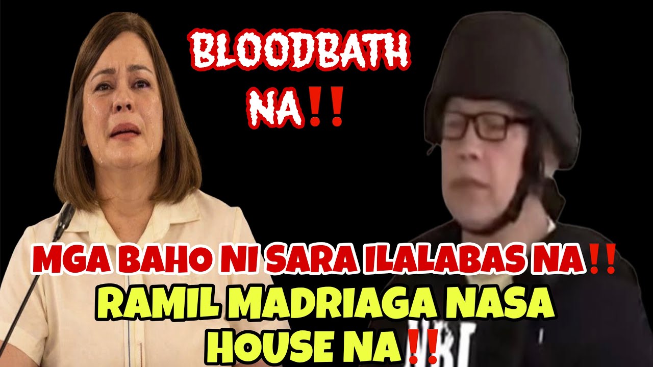 MADRIAGA IN THE HOUSE‼️KABADO NA SI INDAY SARA DUTERTE⁉️LET THE BLO*DB4TH BEGIN‼️