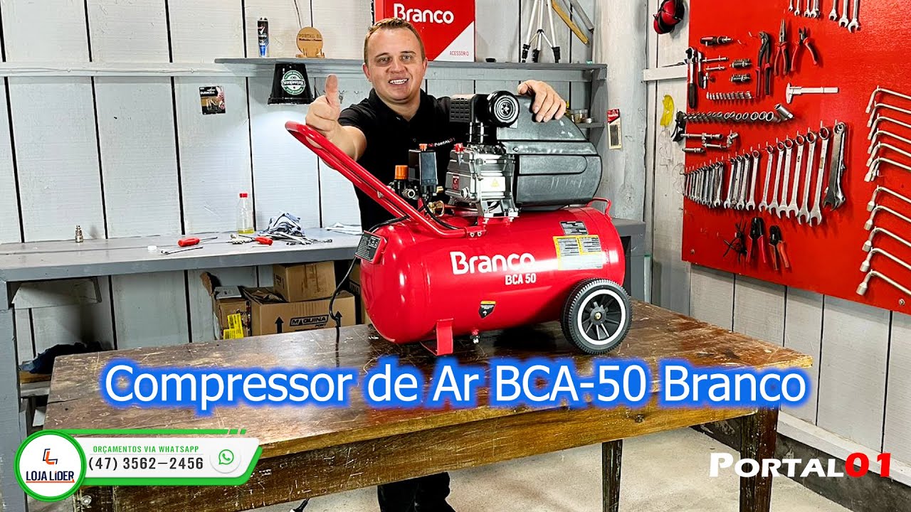 Compressor de Ar BCA-50 #branco