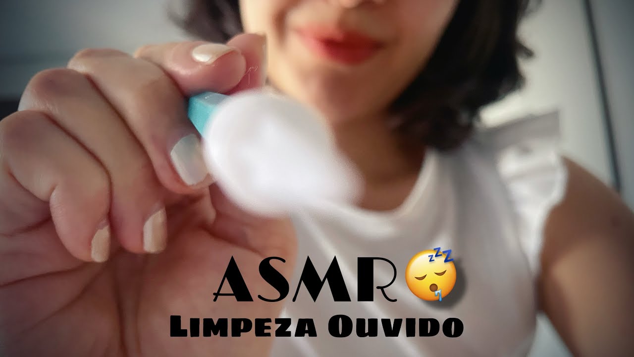 ASMR - Limpeza de Ouvido pra ficar com soninho 👂💤