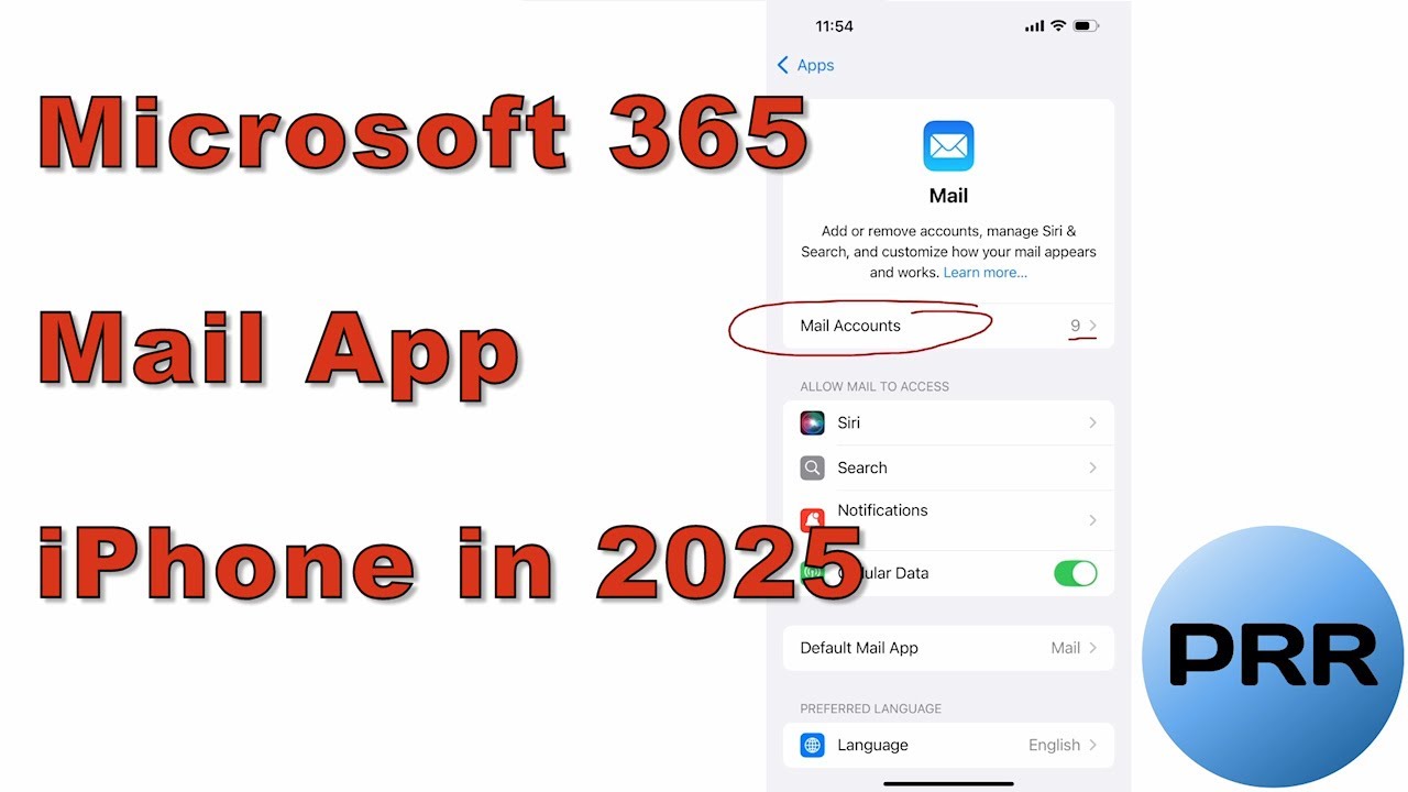 How to Add Microsoft 365 to iPhone / iPad Mail App (2025)