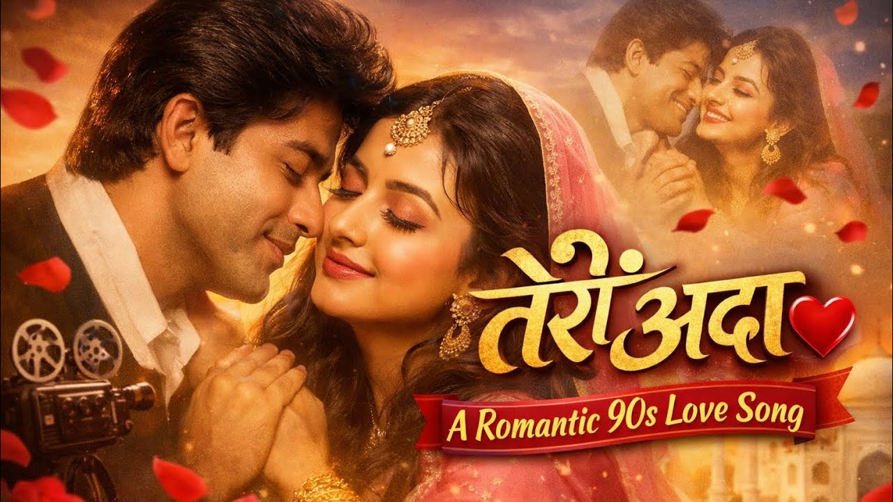 तेरी अदा 💔 | 90s Sad Song | Lyrics | Kuldeep Rao | Heart Touching Love Song