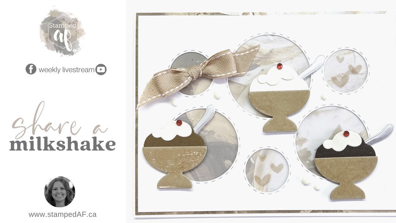 Share A Milkshake bundle 🍨 Stampin’ Up!