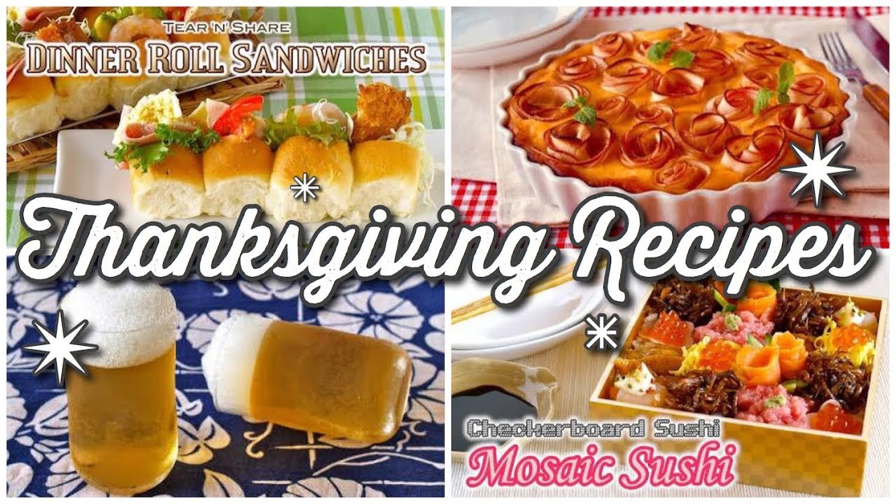 15 Thanksgiving Foods and Desserts Ideas Recipes | OCHIKERON | Create Eat Happy :)