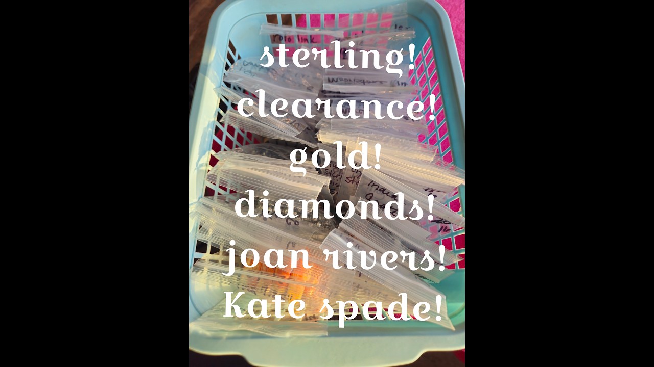 Pop Up Jewelry Show & Sell! Sterling Silver! Gold & Diamonds! #jewelrysale #sterlingsilver #jewelry
