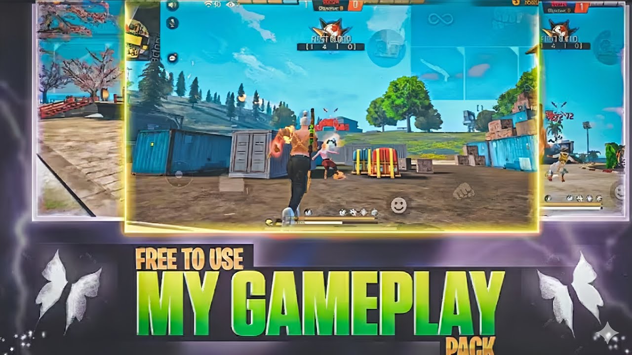 1140 Gaming Free Fire Gameplay Pack | Free Fire Onetap Gameplay Pack - Part 1