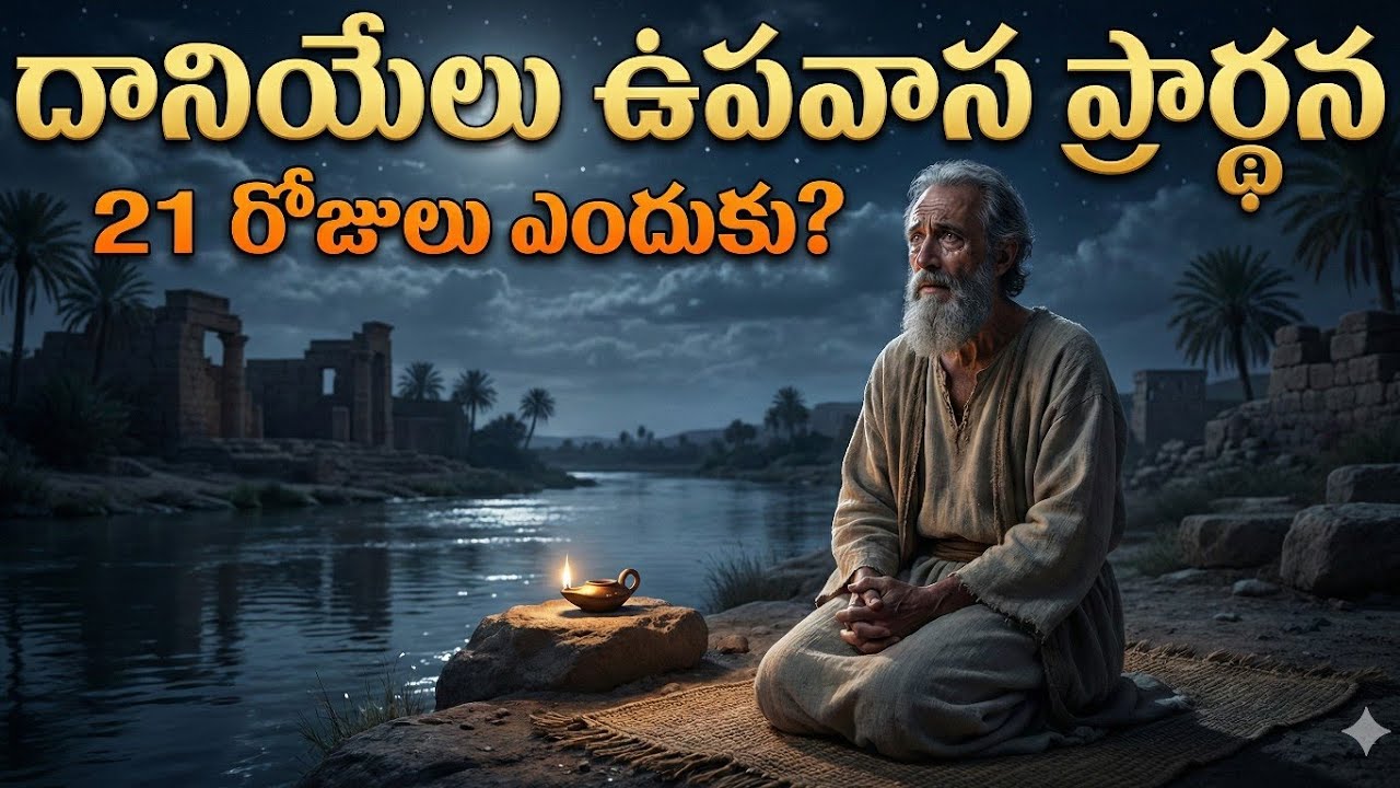 దానియేలు ఉపవాస ప్రార్థన Telugu Bible story