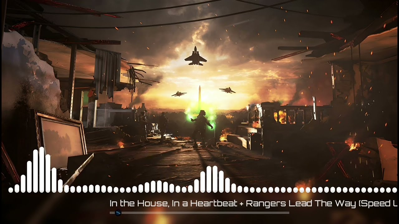 In the House, in a Heartbeat + Rangers Lead The Way [BaTM!X Mashup] (Sped Up)