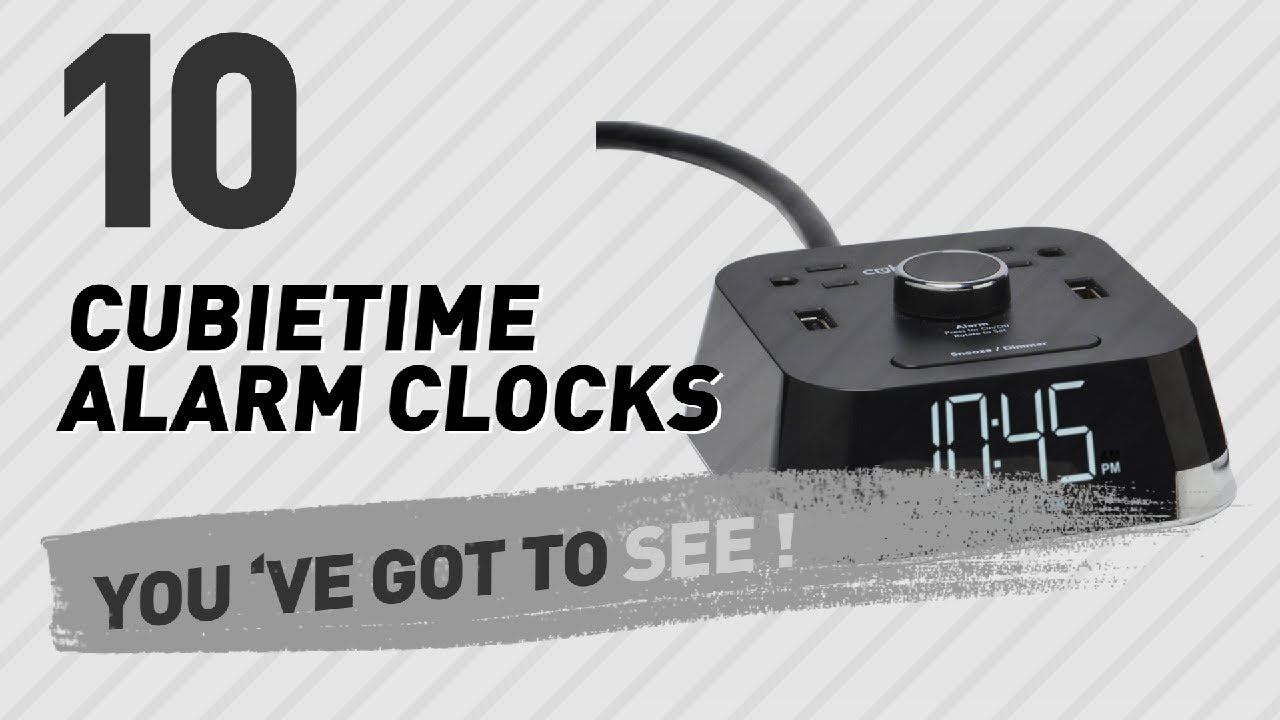 Cubietime Alarm Clocks // New & Popular 2017