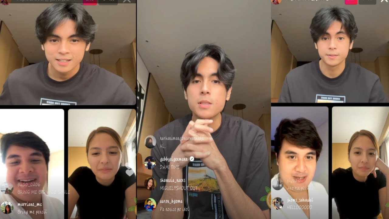 MIGUEL TANFELIX , YSABEL ORTEGA AND MATT LOZANO INSTAGRAM LIVE | NOVEMBER 23, 2021