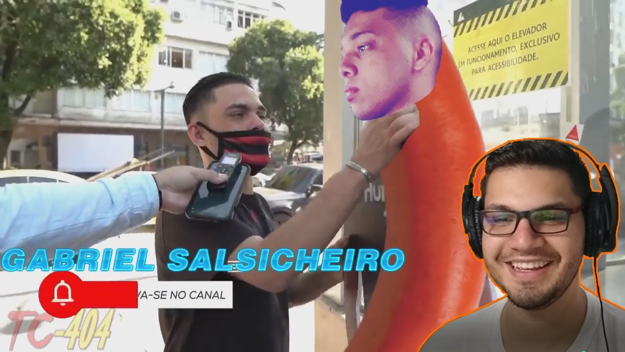 REACT - YTPBR GABRIEL SALSICHEIRO
