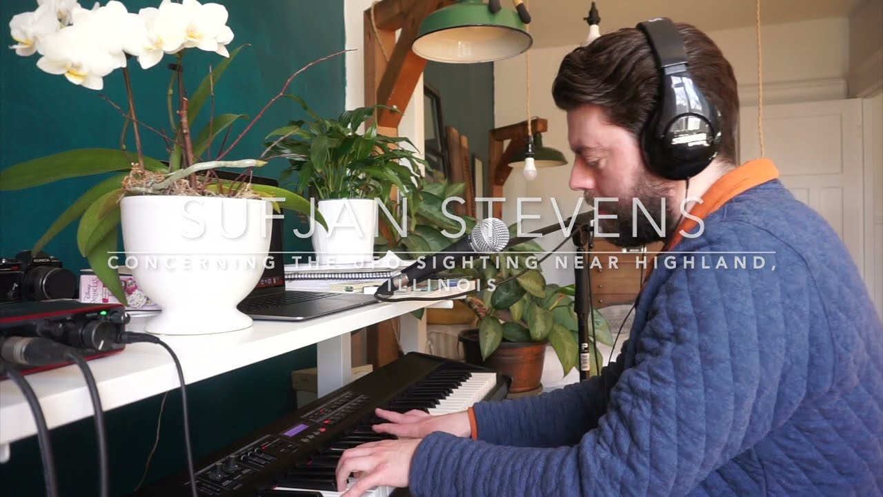 Concerning the UFO Sighting Near Highland, Illinois COVER - Sufjan Stevens