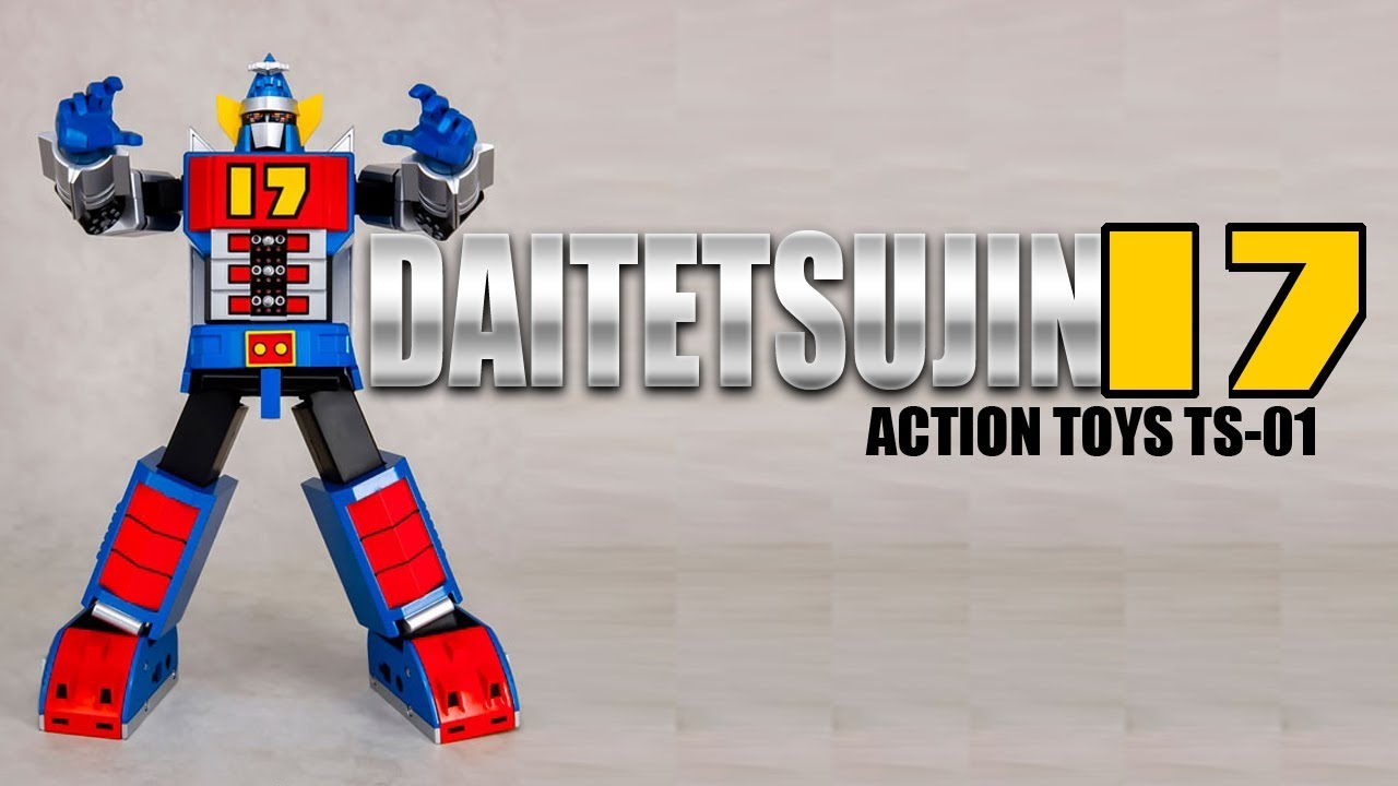 TS-01 Daitetsujin 17 Action Toys Die-Cast Action Figure