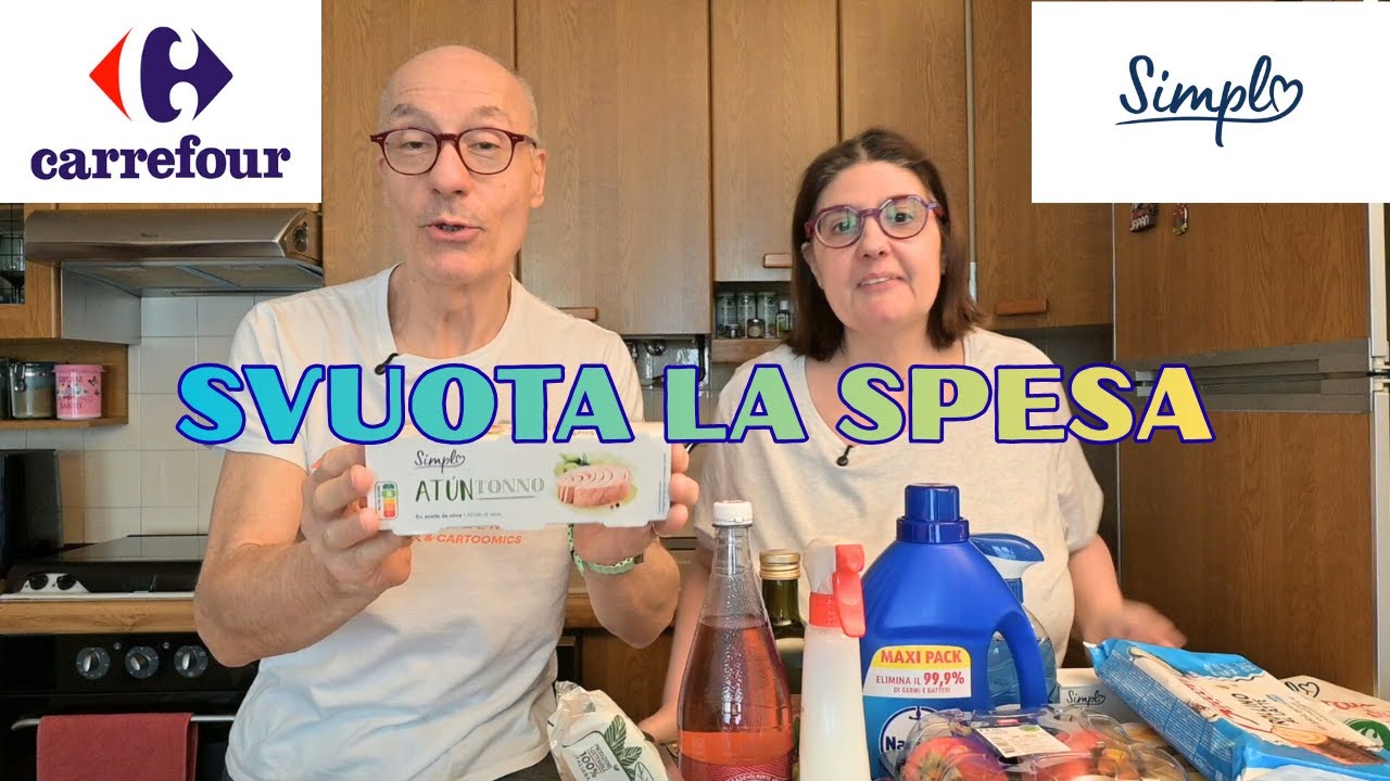 Svuota la spesa CARREFOUR - PRODOTTI IN OFFERTA della LINEA SIMPL❤️