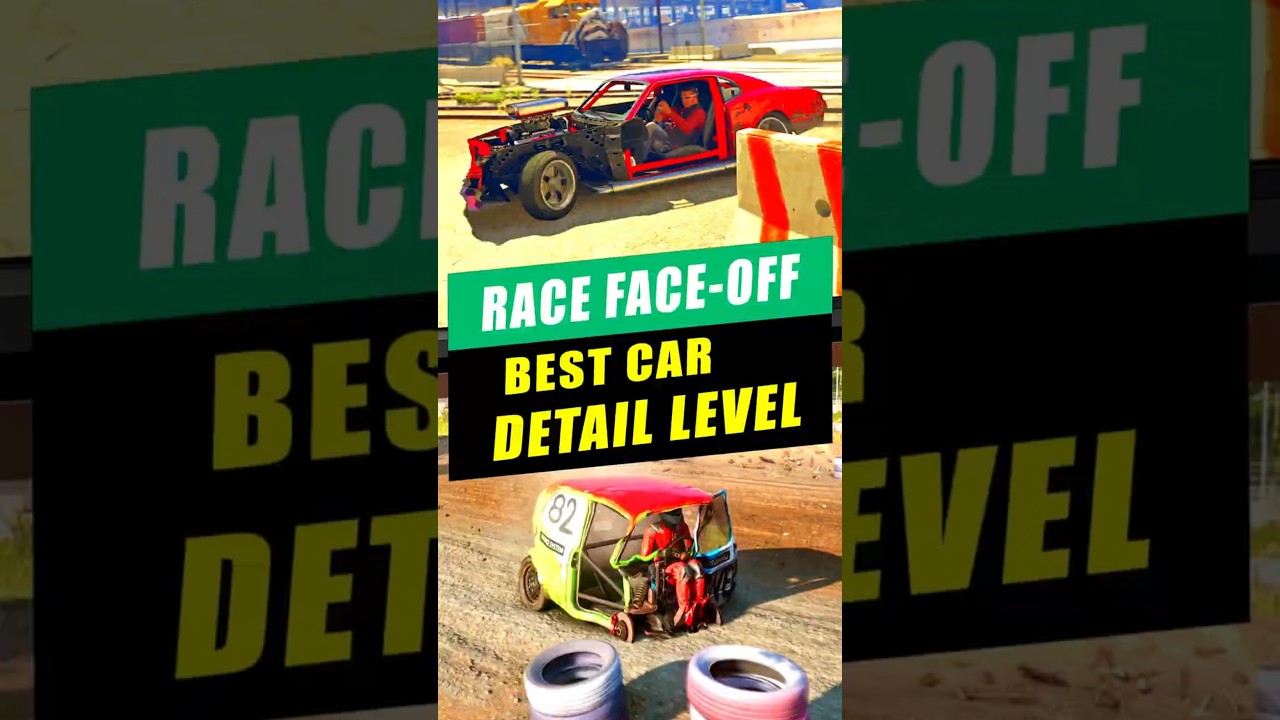 Race Face-Off: Best Car Detail Level