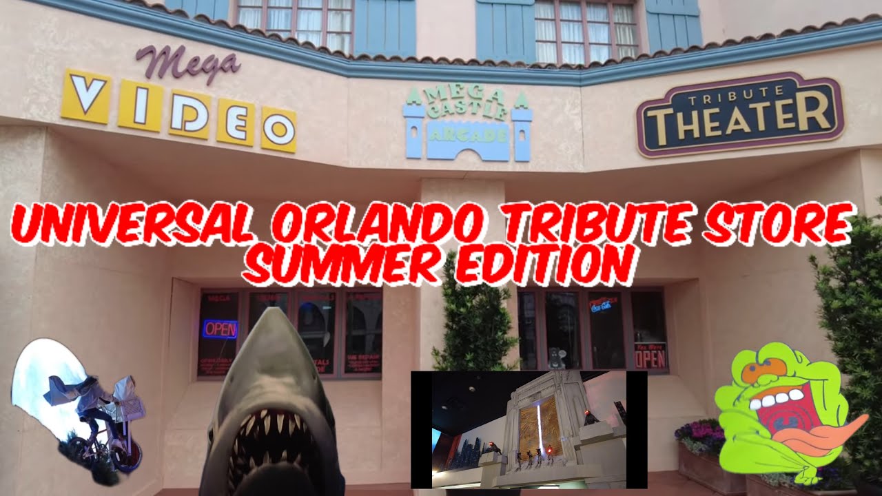 Ghostbusters, Back to the Future, Jaws, & more Universal Orlando's Tribute Store #universalorlando