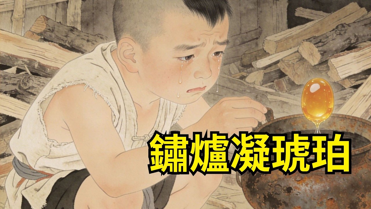 小長工遭東家苛待，除夕夜只分得半塊硬饃！他蹲在柴房對著壹只撿來的銹香爐掉淚，誰料淚珠滴入爐中，竟凝成顆顆琥珀，異香滿屋！【故事便利店】#民間故事#傳統故事#故事頻道#聽書#睡前故事#情感