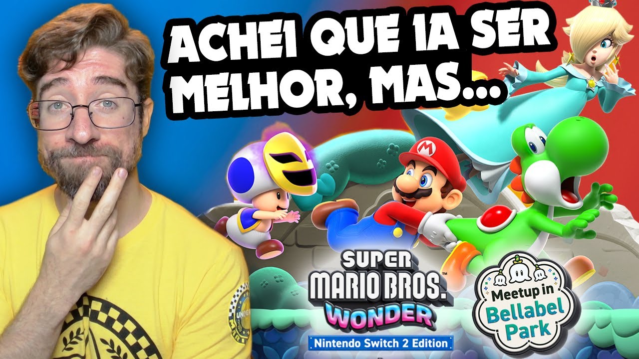 ME ENGANEI com a nova DLC de Super Mario Bros. Wonder