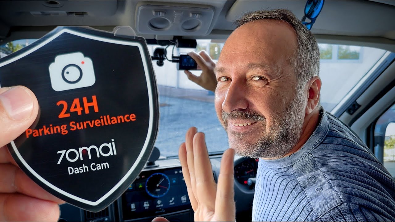 SORVEGLIA IL TUO CAMPER DAL CELLULARE | 70mai DASHCAM A510 4G