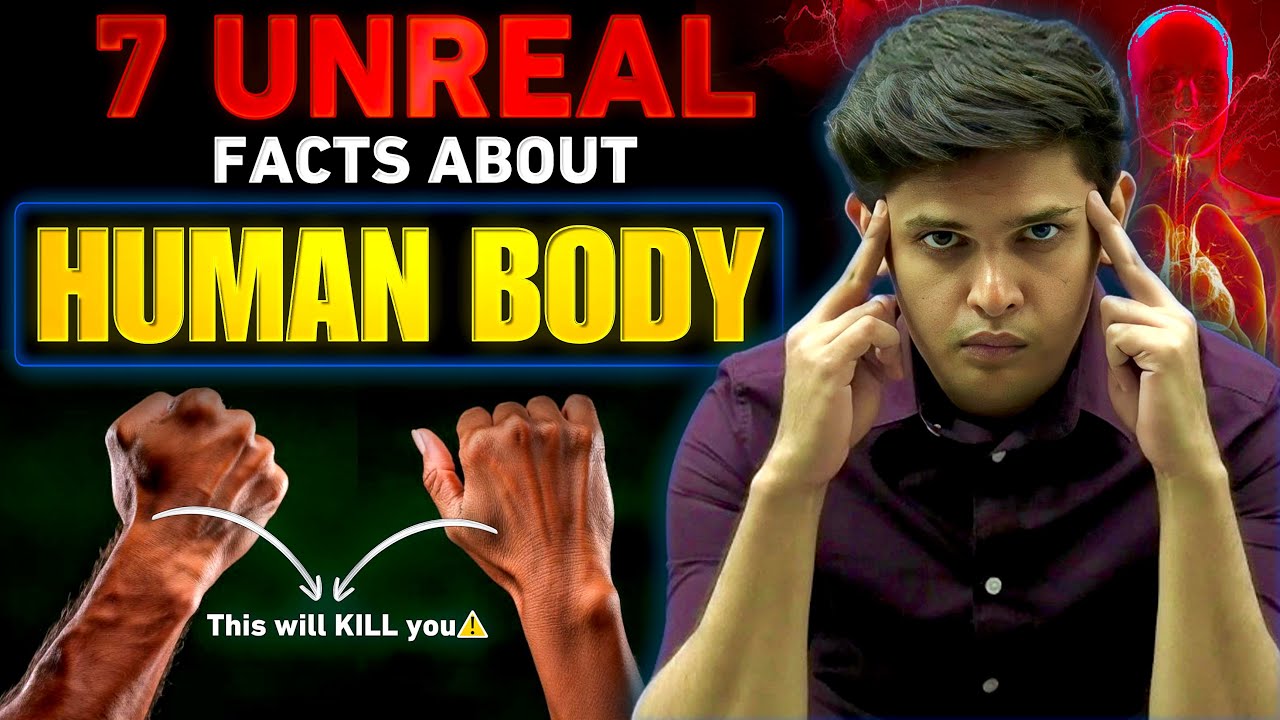 7 UNREAL Facts About Human Body🤯| Only 0.1% Know this Secret | Prashant Kirad