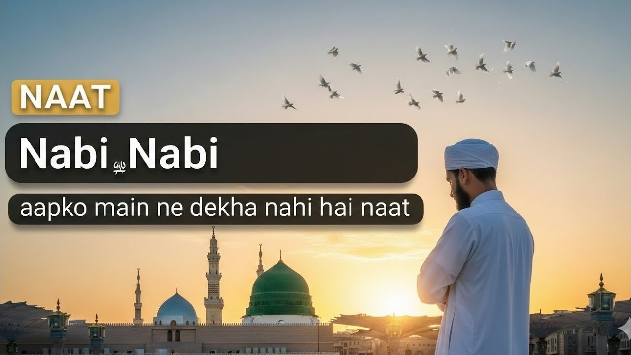 Nabi ﷺ aapko main ne dekha nahi hai #naat