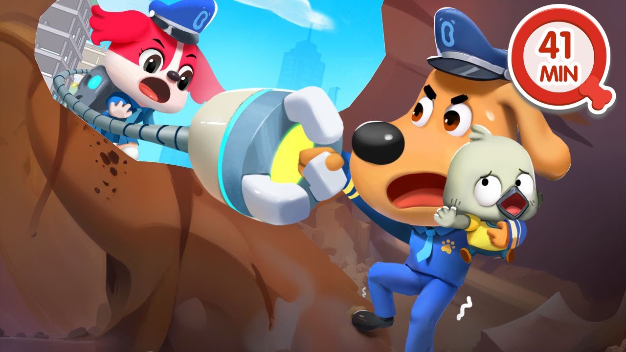 NO Juegues en Sitios de Construcción 💫 41MIN de Dibujos Animados 🔍Sheriff Labrador en Español