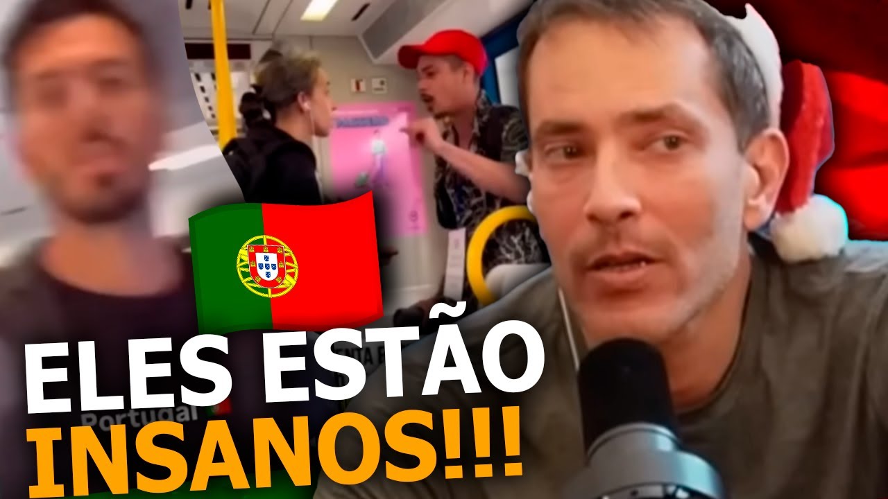 PORTUGUESES AMEAÇAM BRASILEIROS NO METRÔ?!