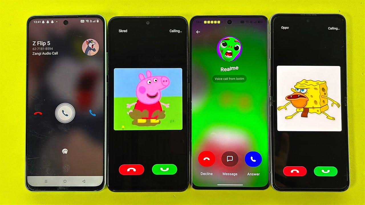 Social Media Zangi+Twinme+Skred+Botim Incoming Outgoing Call Samsung Z Flip, Xiaomi, OPPO, Realme 