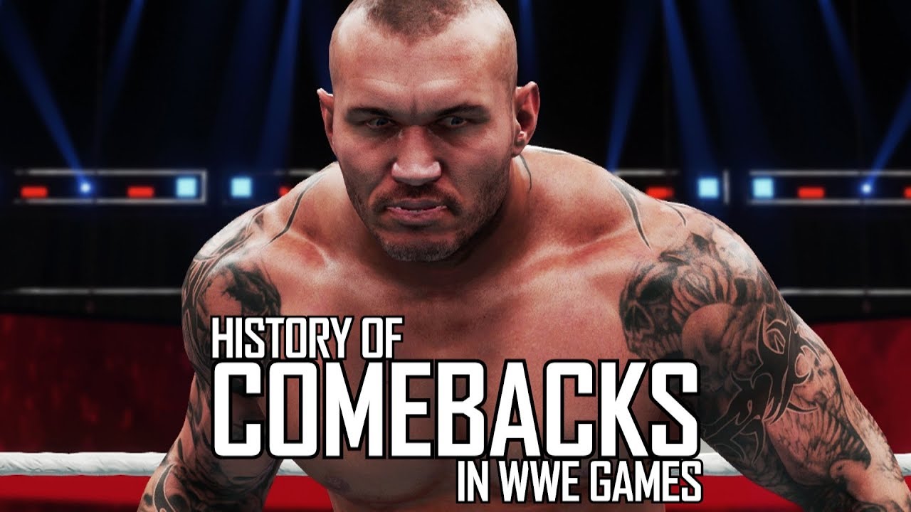 History Of "Comebacks" In WWE Games (WWE 12 - WWE 2K18)