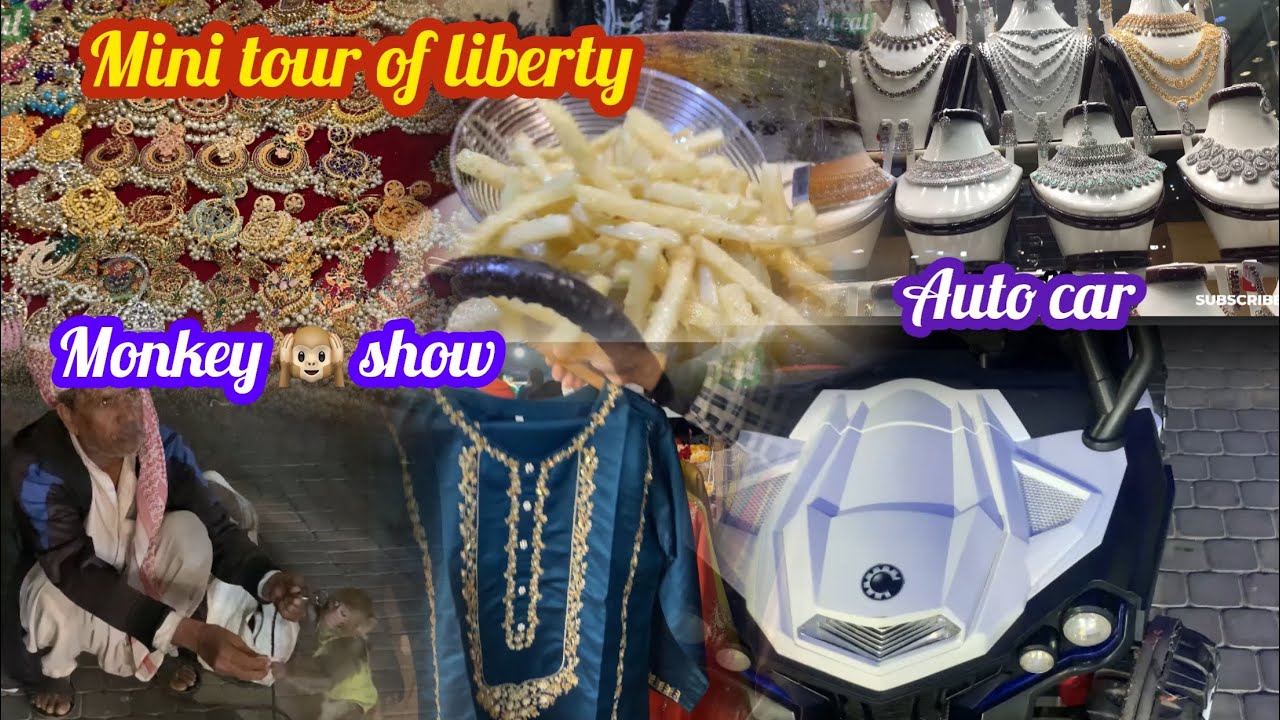 Mini tour of liberty | Monkey show | clothes | jewellery