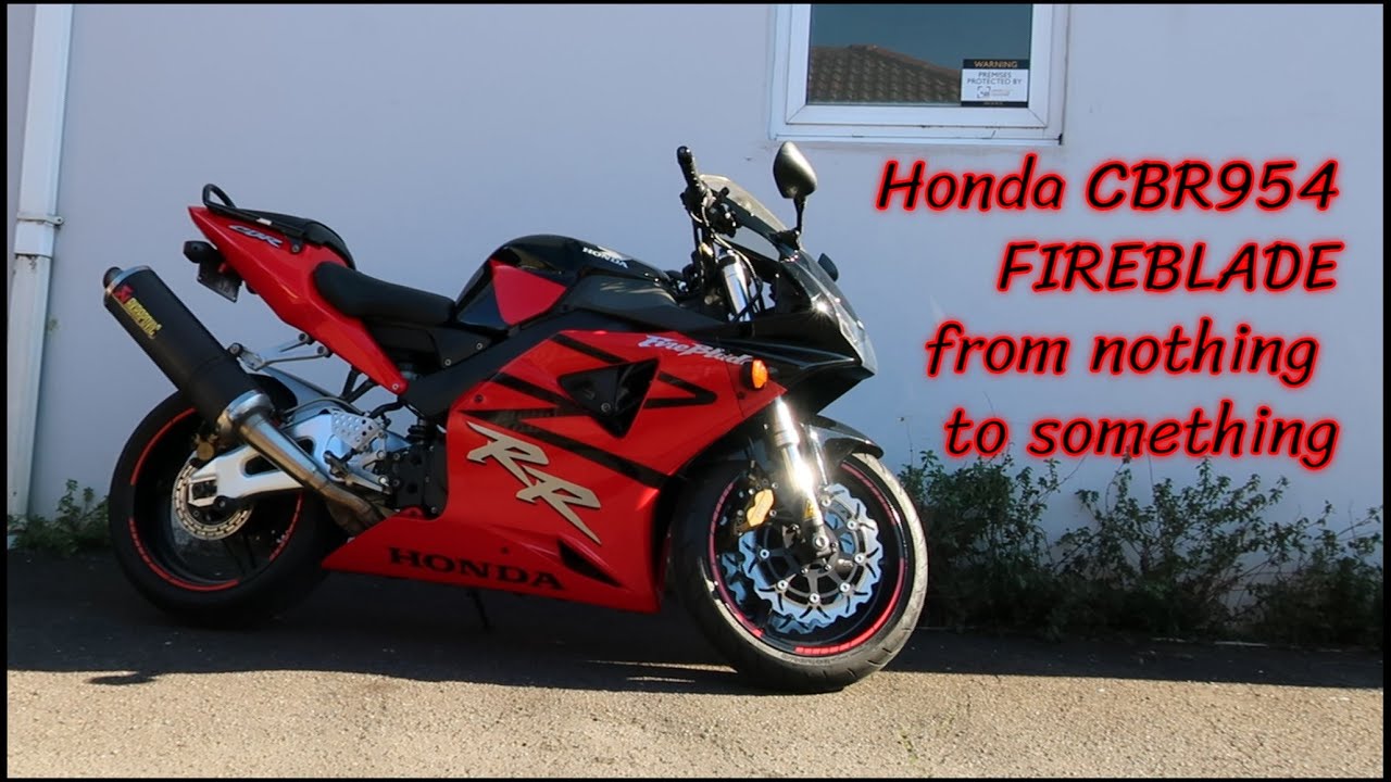Honda Fireblade полная сборка мотоцикла